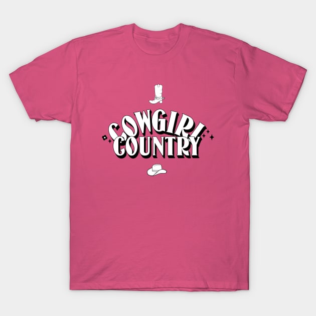 COWGIRL Country T-Shirt by SartorisArt1